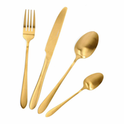 Dekordom pribor za jelo abele 16kom - matte gold - hml ( 038994 )
