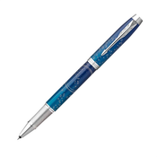 Parker - Roler olovka Parker IM Premium Submerge CT, plavo srebrna