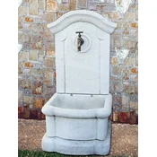 Casa Padrino luxury Art Nouveau wall fountain gray 50 x H. 101 cm - Made in Italy