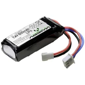 Absima Litij-polimer dodatna baterija za serijo Absima 1:18 Micro Crawler Absima lipo akumulatorski paket za modele 7.4 V 600 mAh, (20641332)
