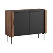 Ormaric Nolsevo 100 Orah, Crna, 83x105x40cm, Laminirani iveral