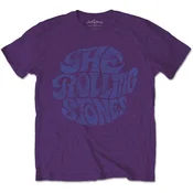 The Rolling Stones Vintage 70s Logo Purple XL Majica