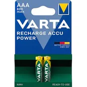 Varta Set punjivih baterija 800mAh/AA, 2 komada