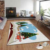 Conceptum Hypnose Tepih sa novogodišnjim motivima Asr-Crpt-13, Pravougaoni, 120x180 cm, Šareni