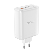 Dudao A140EU wall charger USB-A, 3xUSB-C PD 140W white