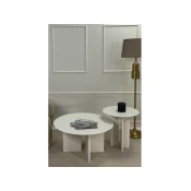 Hanah Home Set klub stolova Leo, 2 komada, Bijeli