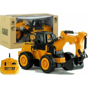 Yellow excavator with moving armGO – Kart na akumulator – (B-Stock) crveni