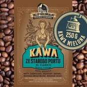 shumee Kava iz starega pristanišča - mleta 250 g (El Clasico)