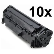 toner HP Q2612A (12A), deset paketov, črna (black), alternativni
