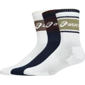 ASICS Carape Asics 3 Pack Logo Crew Socks