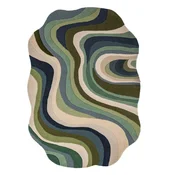 Zelena ročno tkana volnena preproga 160x230 cm Envy Wool – Flair Rugs