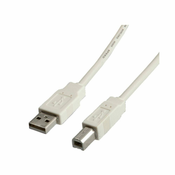 Digitus Secomp USB A-B kabel, 1.8 m, siv (S31020-250)