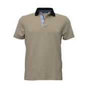 F.K. moška polo majica Modern Elegance bež