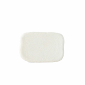 MIJ Pravokotna plošča Lupina bela Plošča 16x11x1.8 cm
