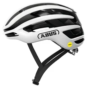 Kolesarska čelada Abus Airbreaker 2.0 Mips Shiny White S