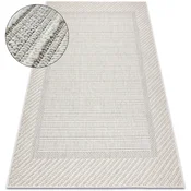 Rugsx Preproga JERSEY 19261 siv - Okvir, strukturna, 60x100 cm Siva