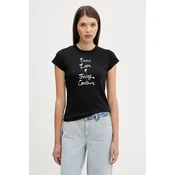 Kratka majica Juicy Couture PEACE LOVE AND JUICY HILTON T-SHIRT