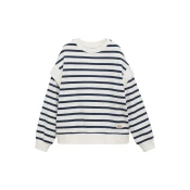 MANGO KIDS Majica HOMBRI mornarska/bela