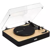 House of Marley Revolution BT brezžični gramofon črne barve