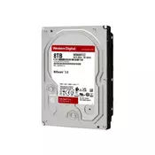 WD HDD 8TB WD80EFZZ SATA RED PLUS 5640RPM 128MB