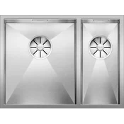 Blanco pomivalno korito ZEROX 340/180-U InFino INOX 18/10, GLAVNI BAZEN LEVO, brez nadaljnje kontrole.