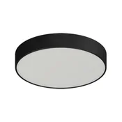 Ideus LED stropna svetilka 24W 2480lm 4000K črna okrogla TOTEM 03927