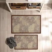 Lessentiel Maison Set prostirki za kupatilo Asr44, 2 dela, Bordo