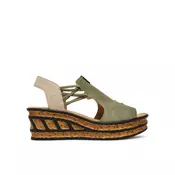 Rieker Sandali 68175-52 Zelena