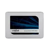 SSD Crucial 250GB CT250MX500SSD1 MX500 Read/Write: 560 MB/s / 510 MB/s