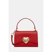 Usnjena torbica Love Moschino