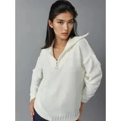 My fashion Pulover Pullover bela