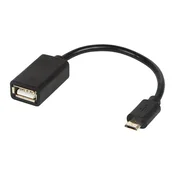 Adapter Micro USB OTG (vtič) na USB-A (vtičnica) Blow