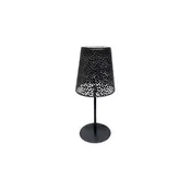 LED solarna stona lampa LUVETRA LED/1xAA 4000K IP44 200 mAh crna