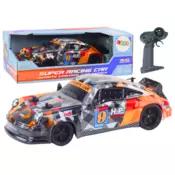 slomart LEAN TOYS RC Drift Avto 1:18 z gumijastimi kolesi, oranžen