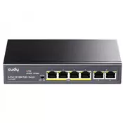 CUDY FS1006P PoE+ 6port switch