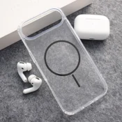 Maska Mag Case Clear Slim za iPhone Air crna