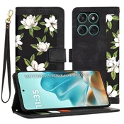 Etui Techsuit FlipCraft za Motorola Edge 60/Edge 60 Fusion - flowers of the dawn