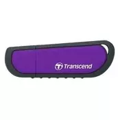 Transcend 4GB USB JetFlash V70, Silicone Rubber (Purple) - TS4GJFV70