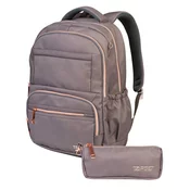 Target - Nahrbtnik Target Glammer Dusty Grey + peresnica