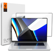Spigen SPIGEN KALJENO STEKLO FC ZA MACBOOK PRO 14 2021 2022 2023 ZAŠČITA
