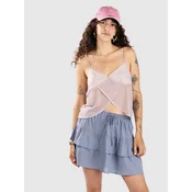 24 Colours 12514C Pink Mesh Tank Top rose