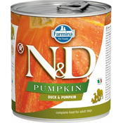 N&D DOG PUMPKIN Adult raca in buče 285g