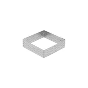 Tart mold, stainless steel, 8 x 8 cm - de Buyer