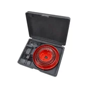 Extol Premium Kronski sveder (8801607) hole-punching core drills, 7 diameters ?64-127mm