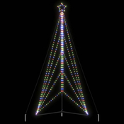 LED božicno drvce 615 LED šarenih 404,5 cm