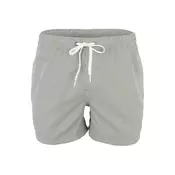 QUIKSILVER Kratke kopalne hlače DELUXE 1  temno zelena / bela