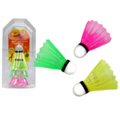 slomart Set 3 klasičnih pisanih badmintonskih puščic LEAN TOYS
