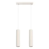 Sollux SL.1593 - Luster na sajli KARBON 2xGU10/10W/230V krem boje