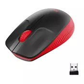 M190 Full-Size Wireless crveni miš