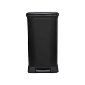 slomart Kanta za smeti CURVER DECO BIN 50L, črna